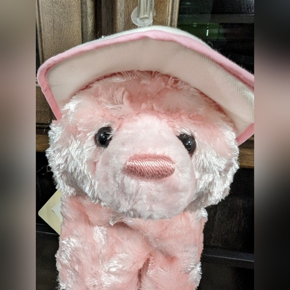 Gund,  Breast Cancer Golf Club Cover. PGA Tour shop tag attached.  Pink Bear. - Picture 9 of 12